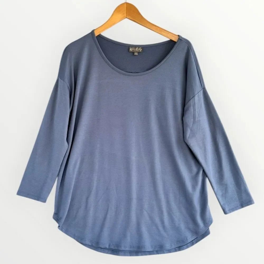 🎉5 for $45🎉 Wonderly top blouse shirt size L